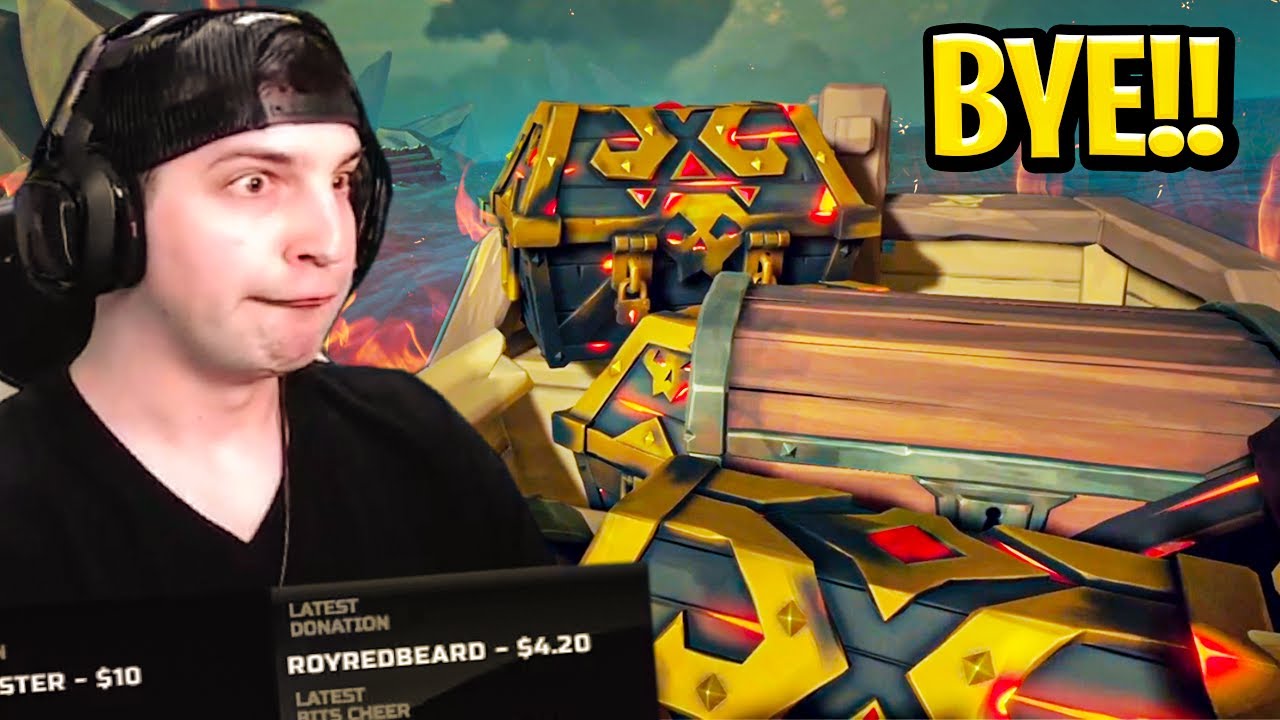 The Great Rowboat Escape!! - Sea of Thieves