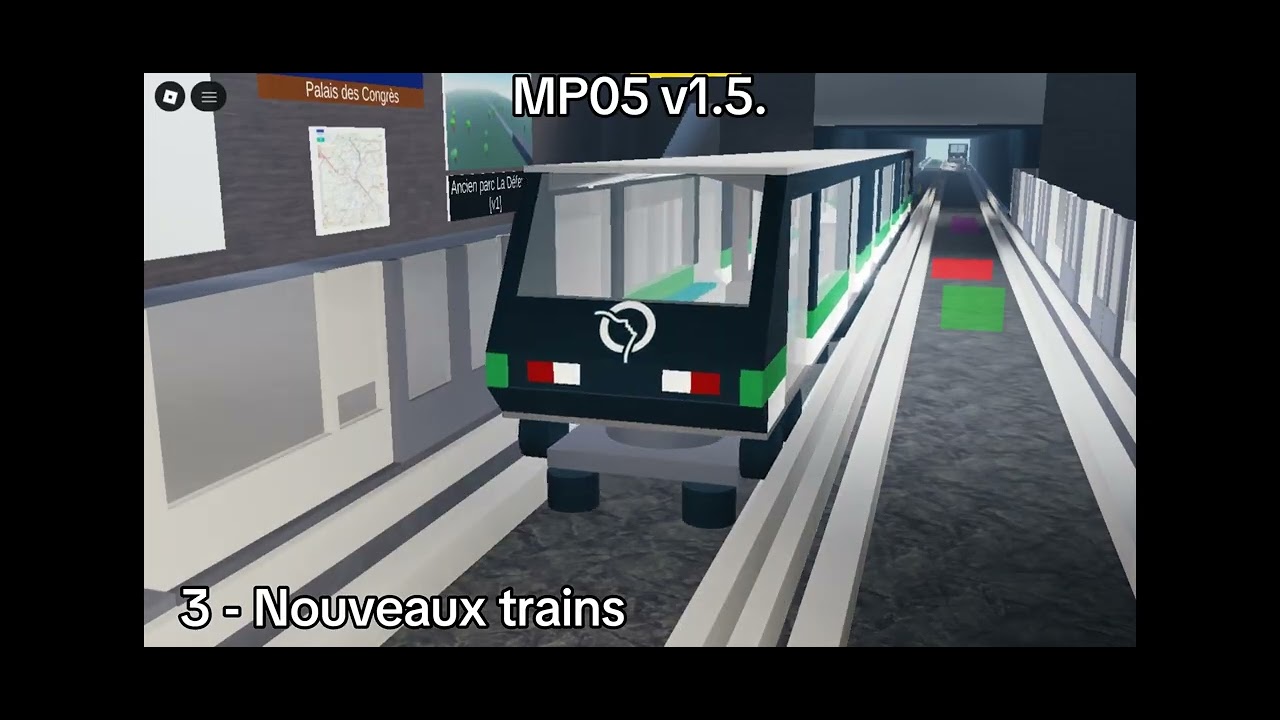 M1 Paris Métro Roblox - [v1.5.] Ligne 1 Présentation