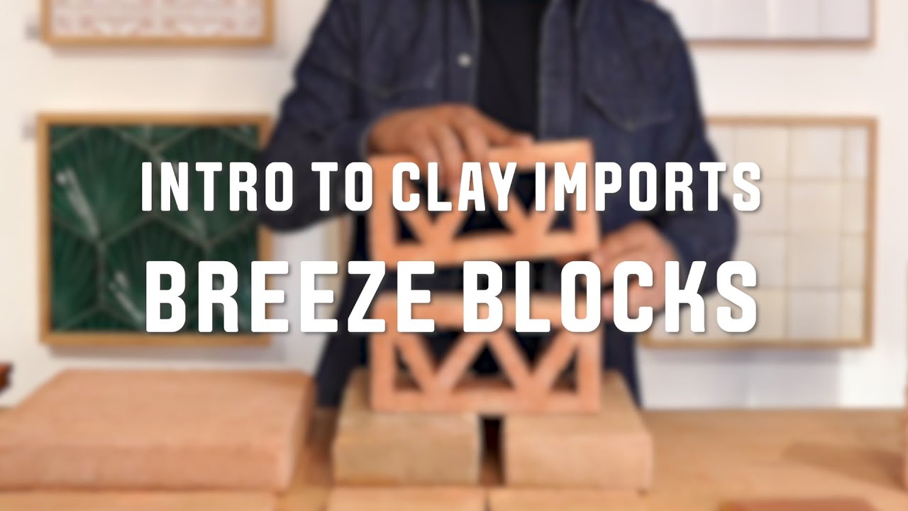 How to work with Terracotta Clay Breeze Blocks | Clay Imports Tile