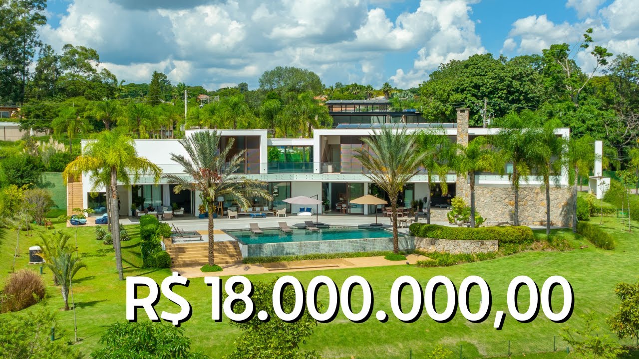 MANSÃO DE LUXO NO CONDOMÍNIO FAZENDA VILA REAL DE ITU