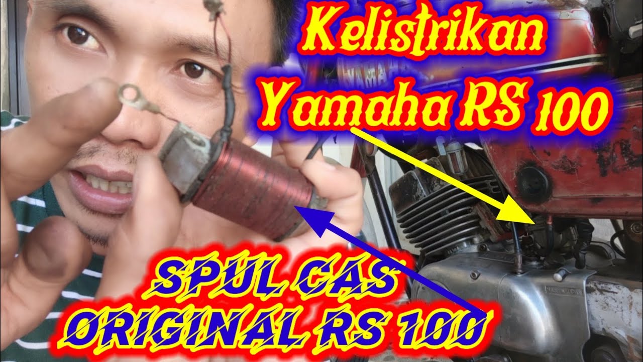 Tutorial Yamaha rs 100 Kelistrikan Mati total || BK MOTOR
