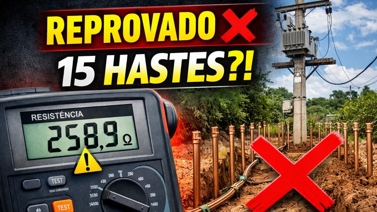 Laudo vs Estudo de Aterramento: o erro que reprovou uma subestação 300 kVA