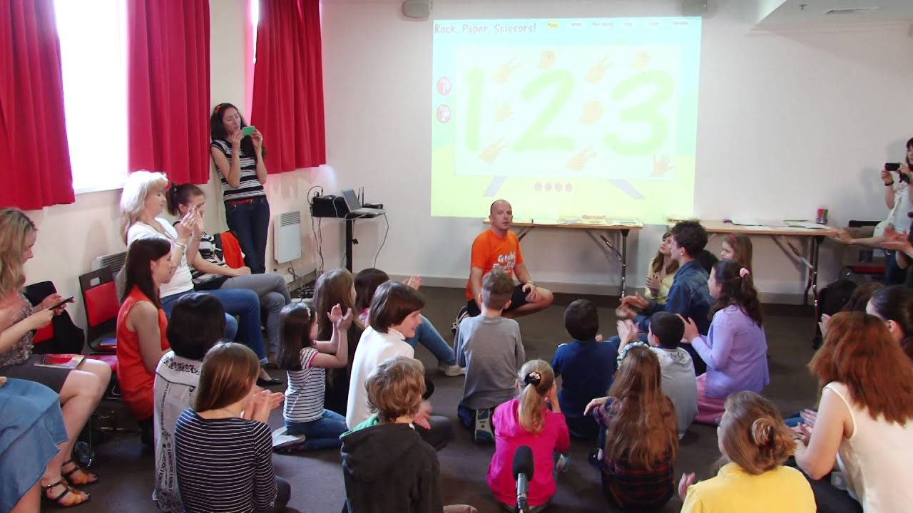 Genki English Example of How to Teach English - first 15 minutes of the past tense lesson