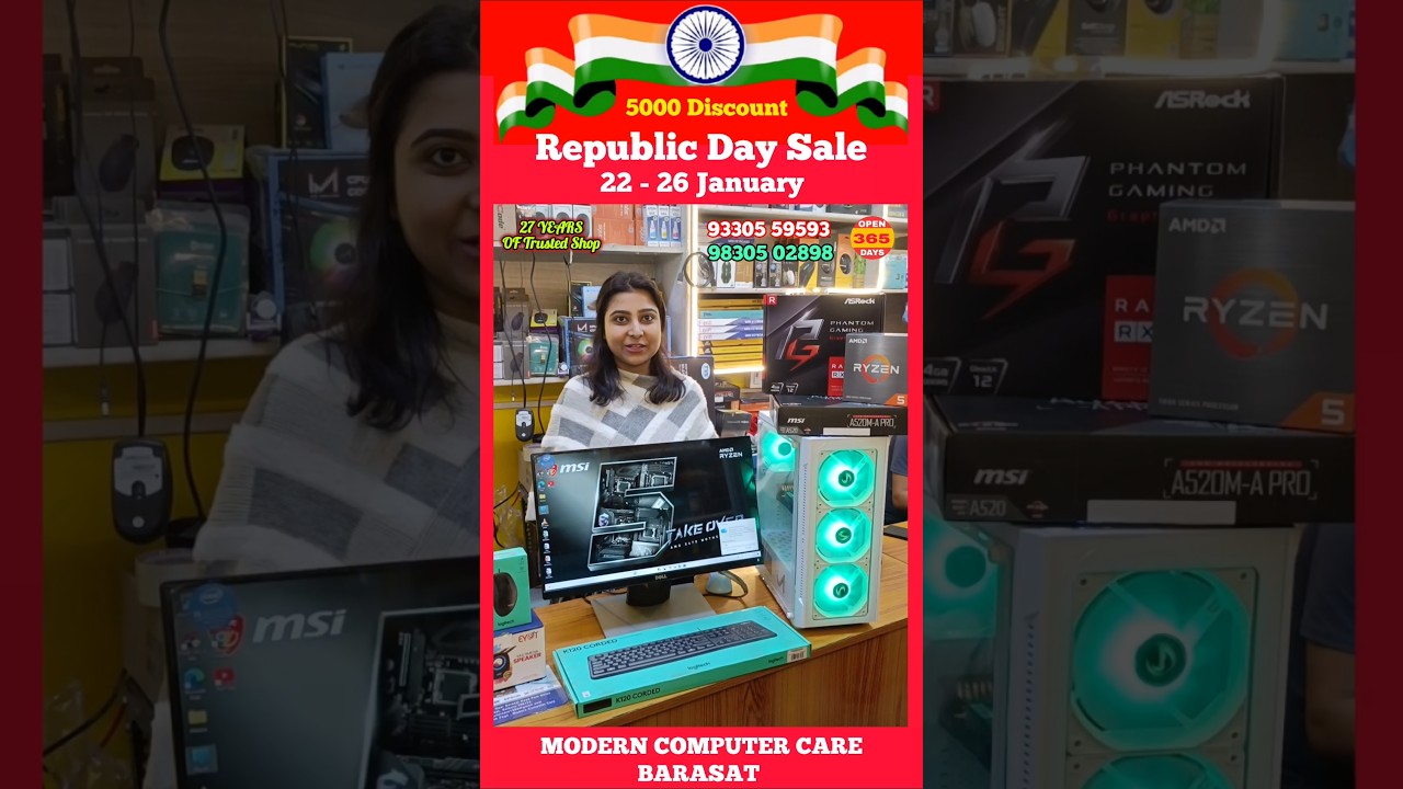 Republic day sale 💥 Best Gaming computer shop 💥 