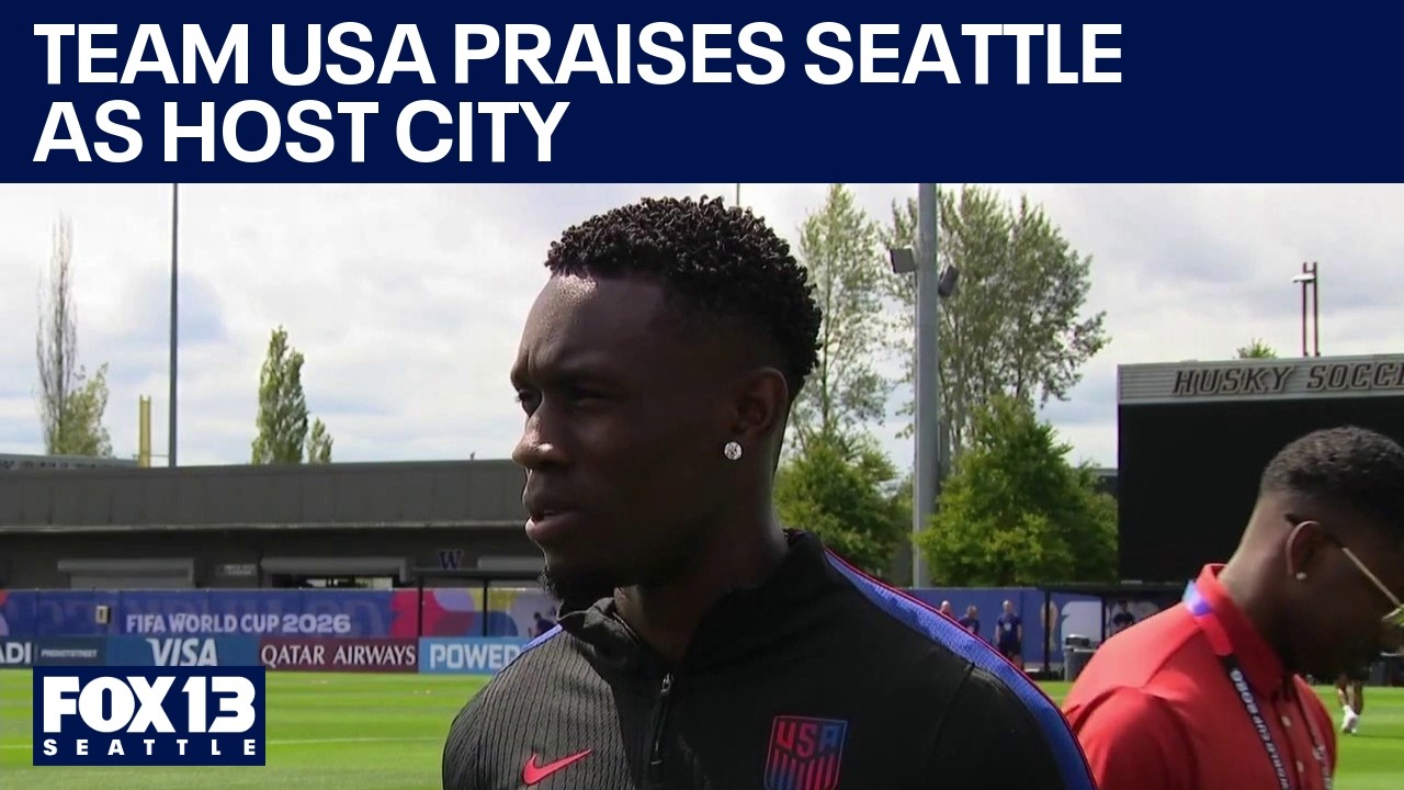 Сборная США хвалит Сиэтл как принимающий город | FOX 13 Seattle