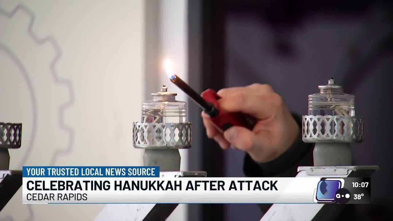 Bondi Beach shooting impact felt at Cedar Rapids Hanukkah celebration