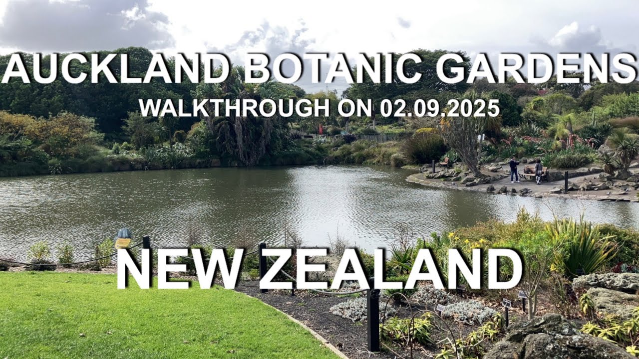Auckland  Botanic Gardens | On 02.09.2025 | Walkthrough | 4K | Auckland | New Zealand