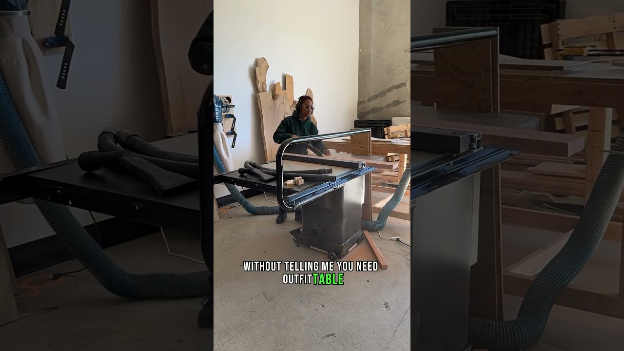 Time to make an #outfeedtable #workshopessentials #woodworkingtools