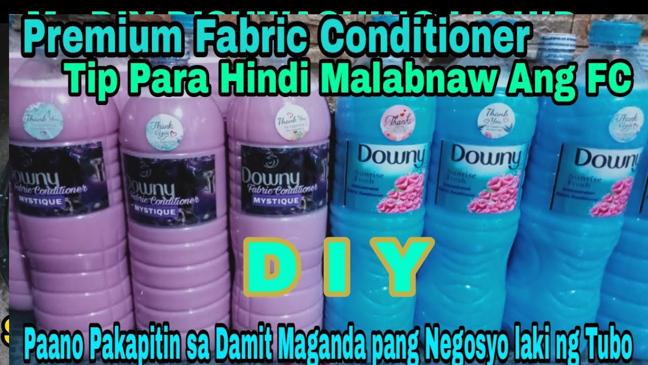 Vlog20:Part 2 Paano Gumawa Ng Premium Fabric Conditioner Gamit Ang Malamig na Tubig/Malaki Ang tubo