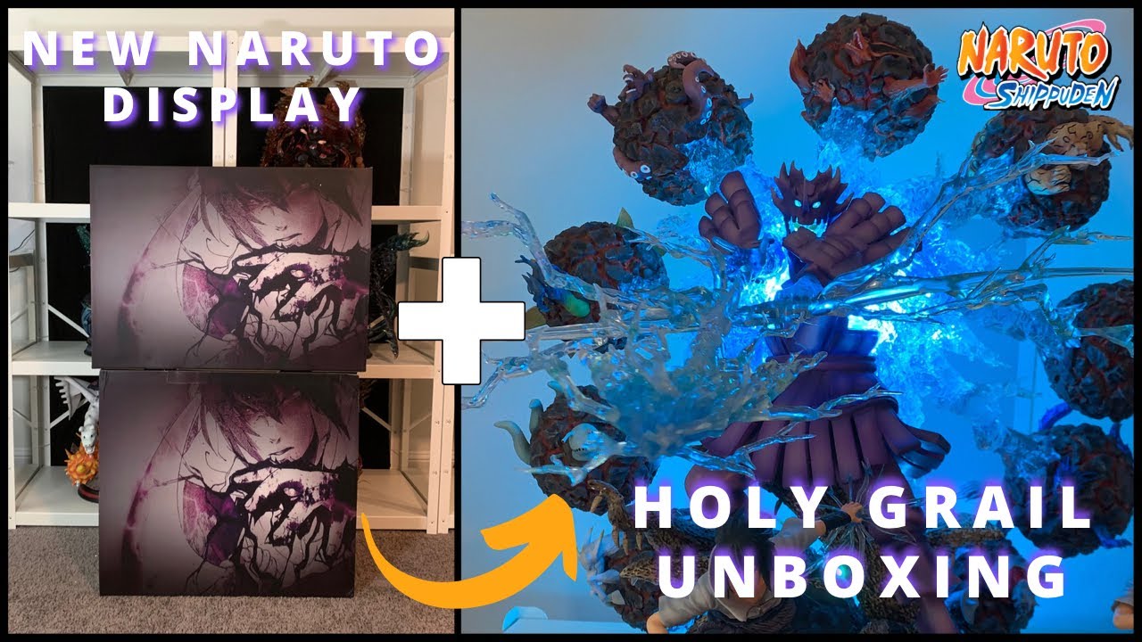 The BEST Sasuke Uchiha Statue | Indras Arrow Susanoo |  Cartoon World Naruto Statue Unboxing