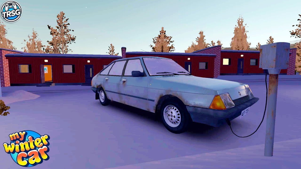 Day 1 in this Crazy Winter Car Survival Game - My Winter Car