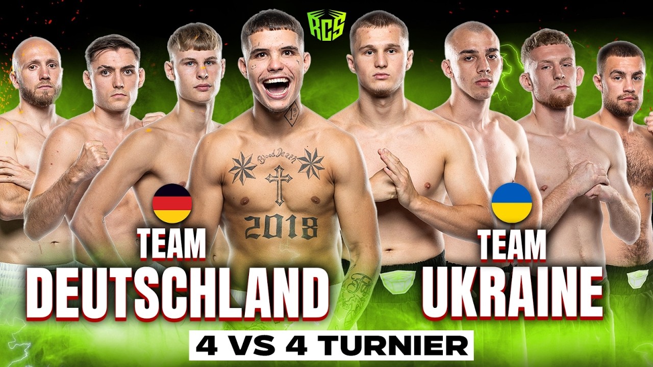 DEUTSCHLAND vs. UKRAINE 4vs4 Team Fight! RCS Underground 4