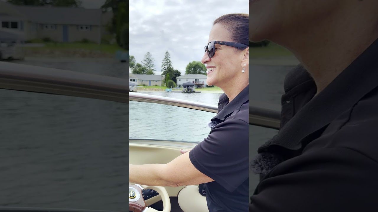 Chillin' & Grillin' with REMAX Preferred Agent Liz Potter on Lake Mendota in Madison WI