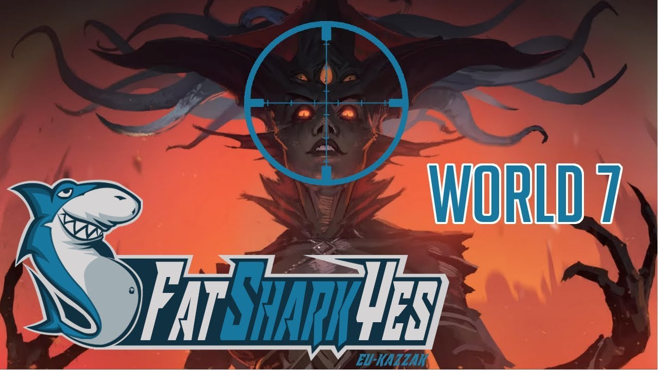 FatSharkYes vs Queen Azshara Mythic (Multi POV)