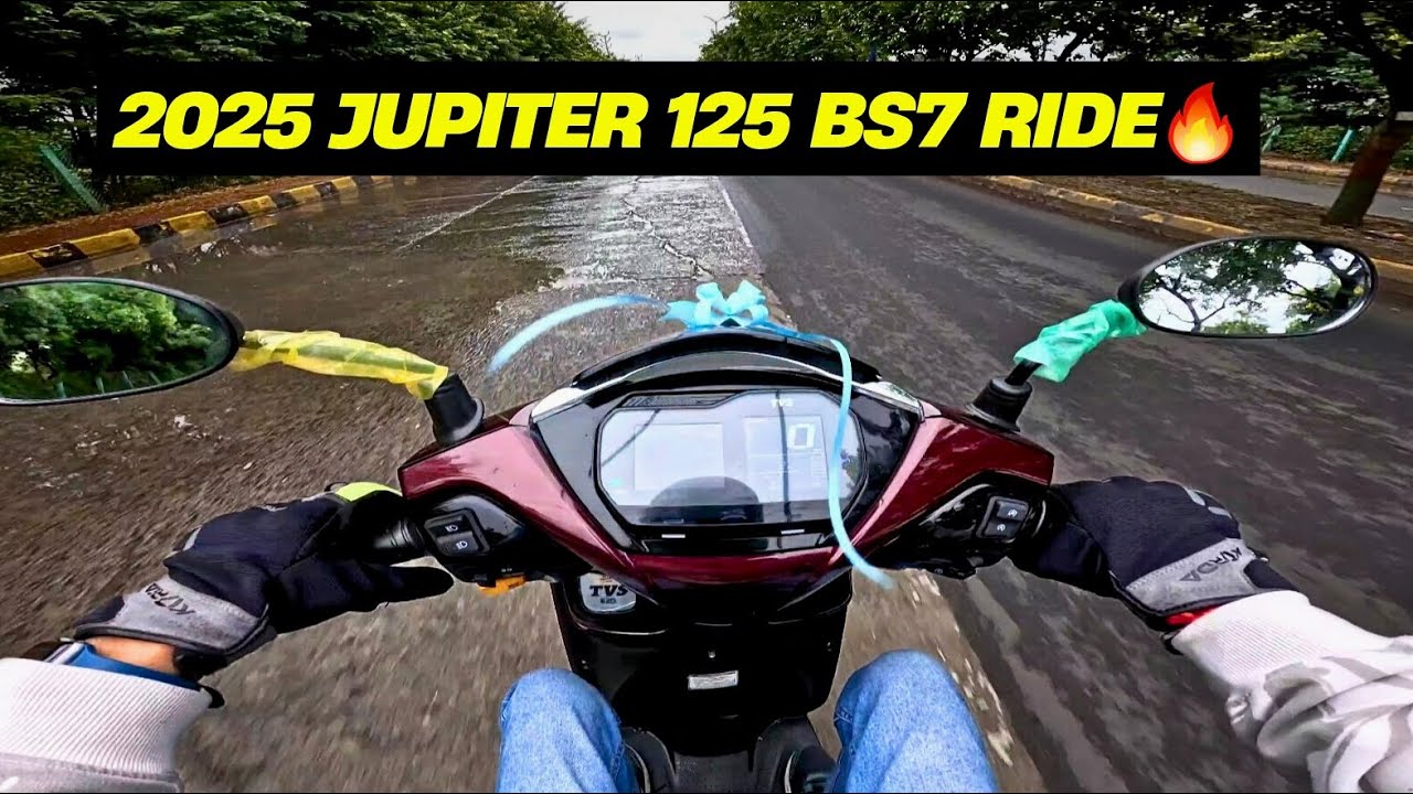 2025 TVS Jupiter 125 SmartXonnect Ride🔥 | Best In Segment?🤔