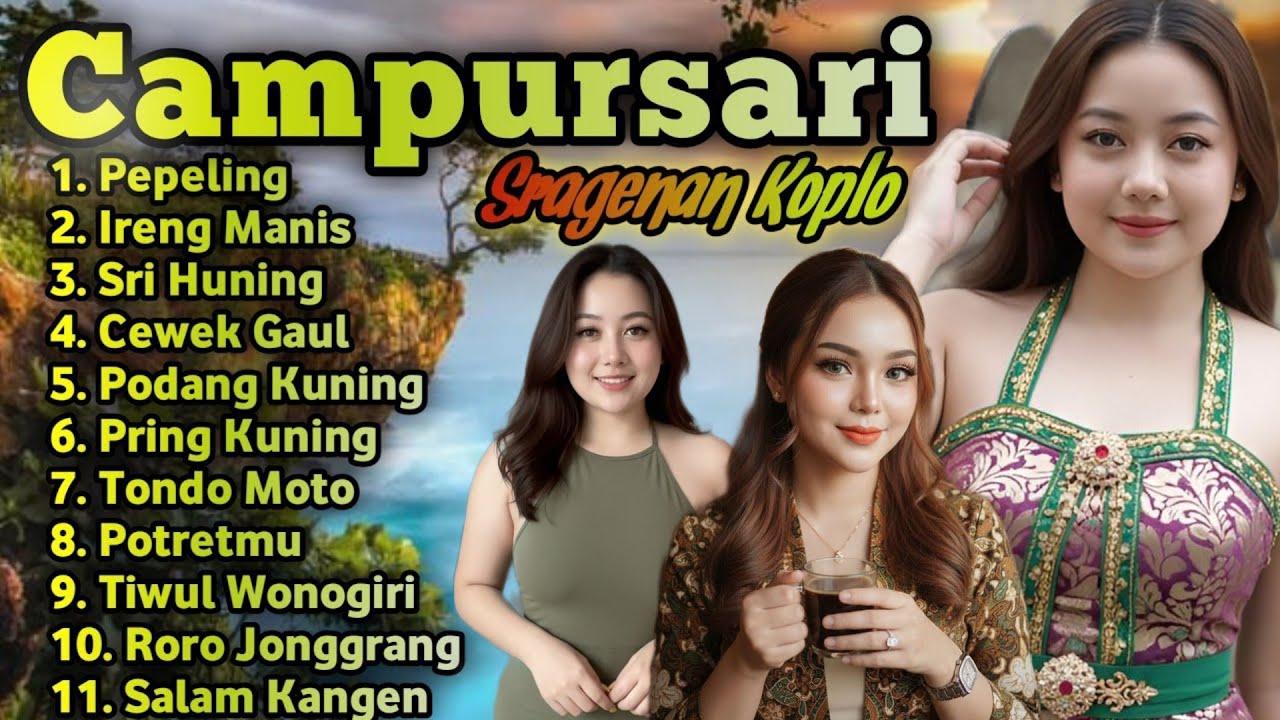 Sragenan CAMPURSARI KOPLO audio jernih bass empuk - LANGGAM JAWA full album