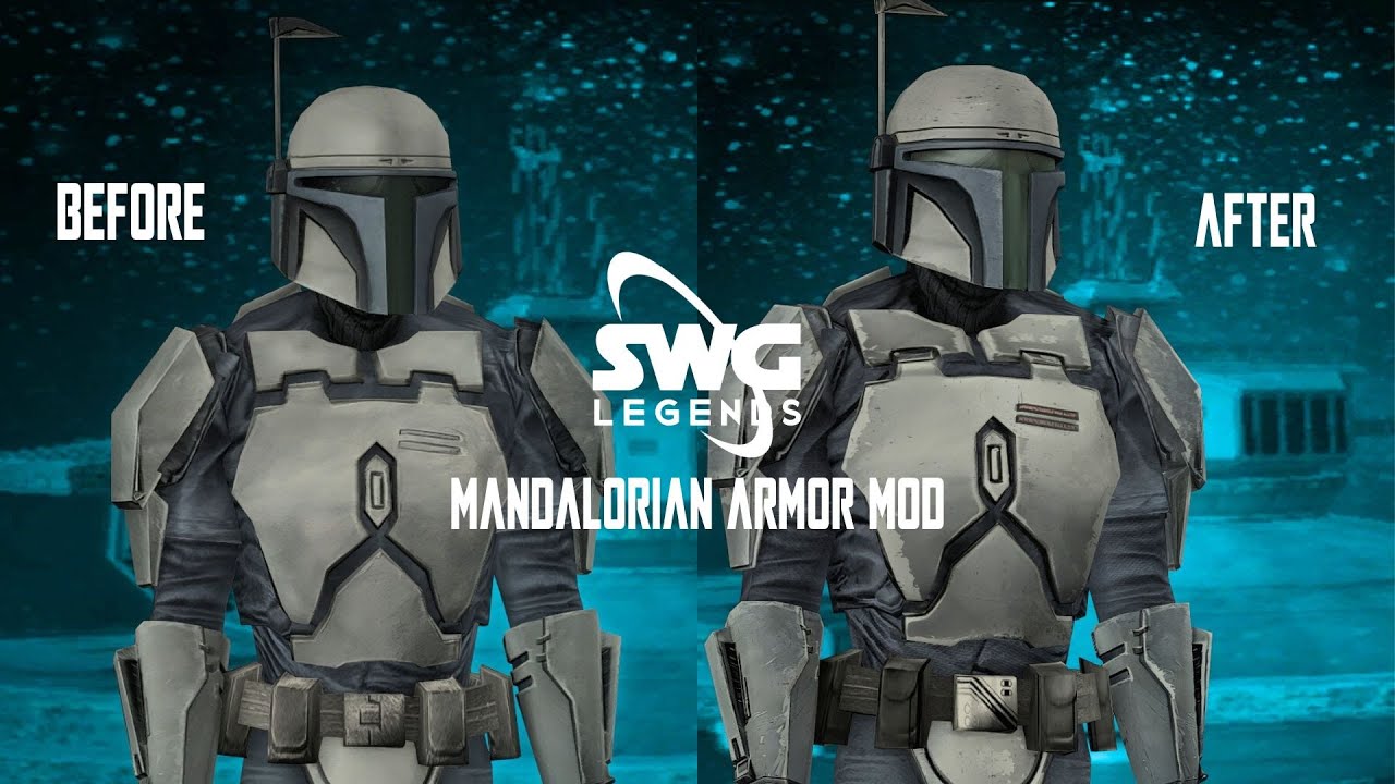 Mando Exclusive Armor HD Retexture Mod | SWG Legends