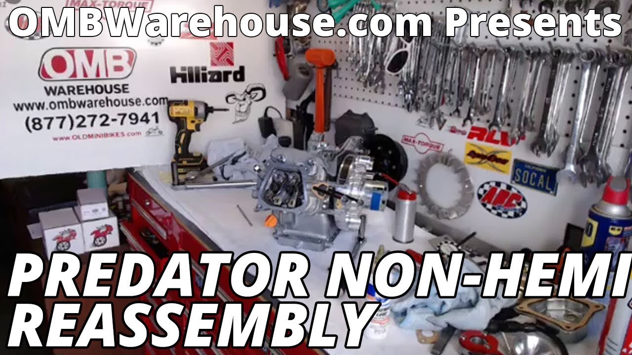 Live Predator 212cc Build - No Cuts