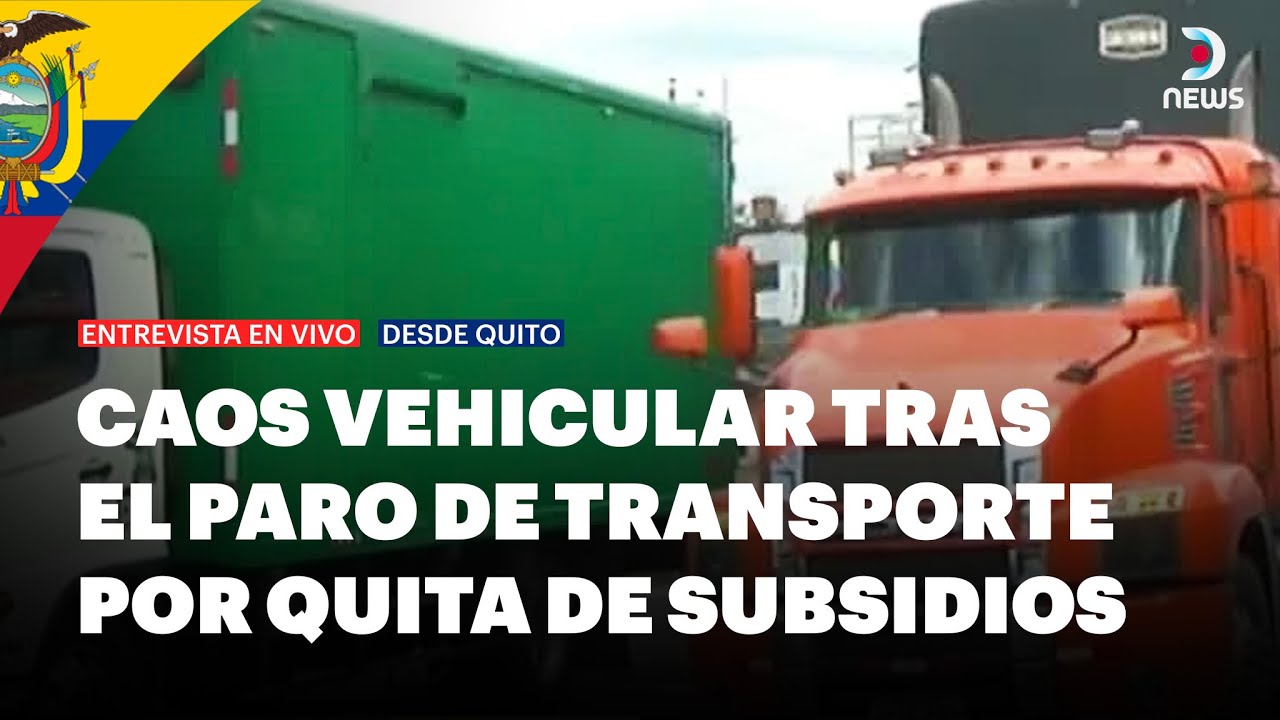 🚧 Ecuador colapsada por bloqueos a distintas carreteras tras la quita del subsidio al diésel | DNews