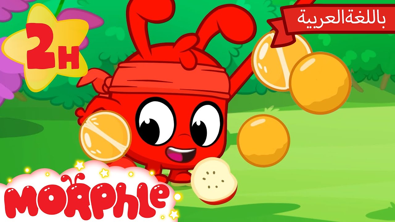 نينجا الفواكه مورفل | كرتون للأطفال | قصص مورفل و ميلا -  Fruit Ninja Morphle