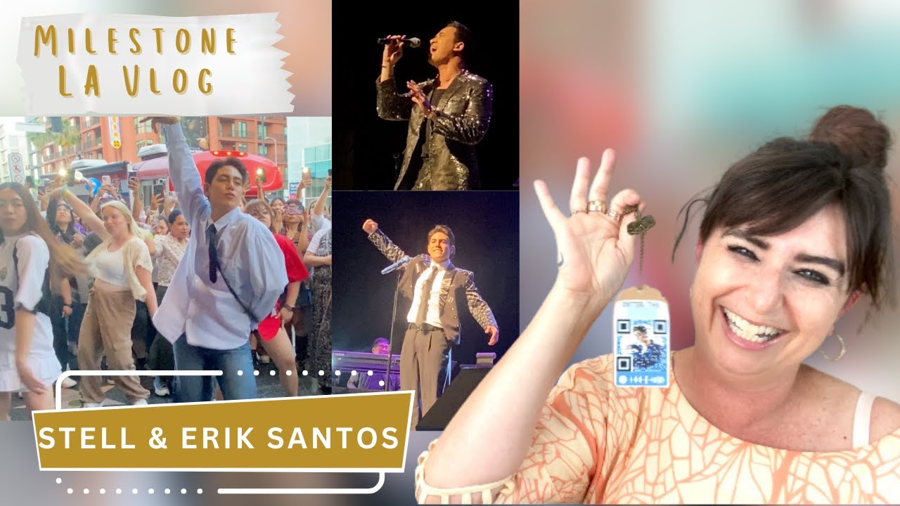 STELL and Erik Santos - 🤩Live in LA🤩 - Vocal Coach Concert Vlog