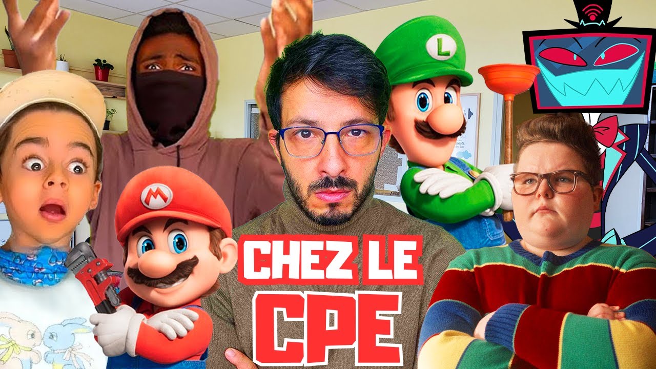 LE PIRE ELEVE CHEZ LE CPE ! COMPILATION TIKTOK (Avec Mario et Luigi, Le déraciné, Renoi sans eau...)