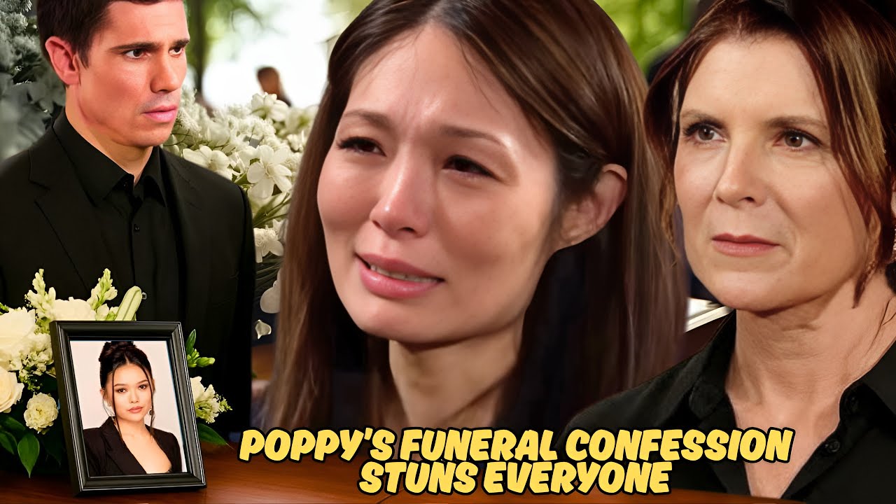 B&B BOMBSHELL: Poppy’s FINAL Secret Exposed at Luna’s Funeral — The Truth About Her REAL Father!