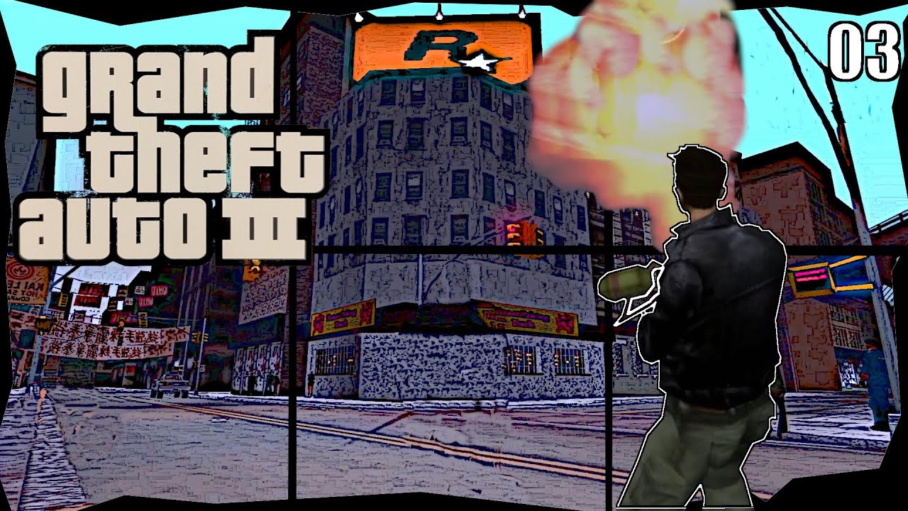 Ich laufe mit einem Flammenwerfer durch China Town! |GTA3