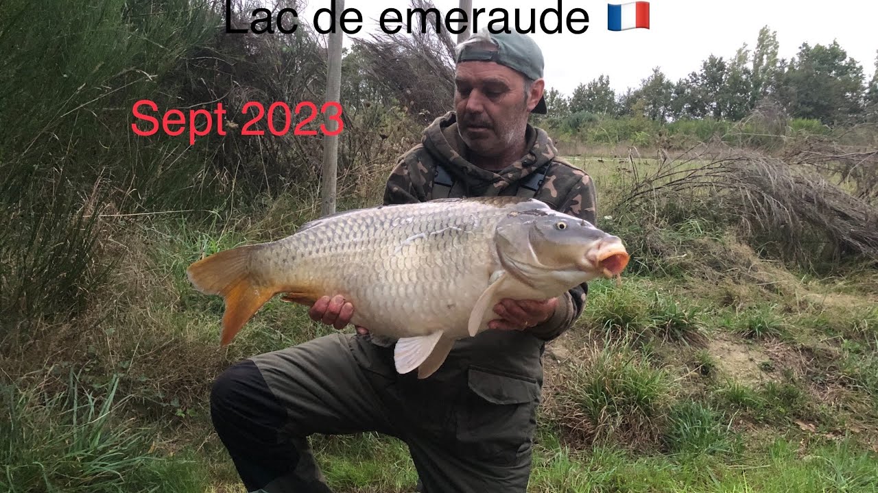 Carp fishing France September lac de emeraude Brian connolly