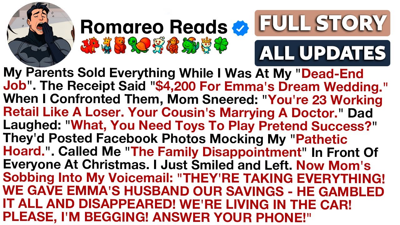 My Parents Sold Everything While I Was At My "Dead-End Job". The Receipt Said "$4,200 For Emma's...