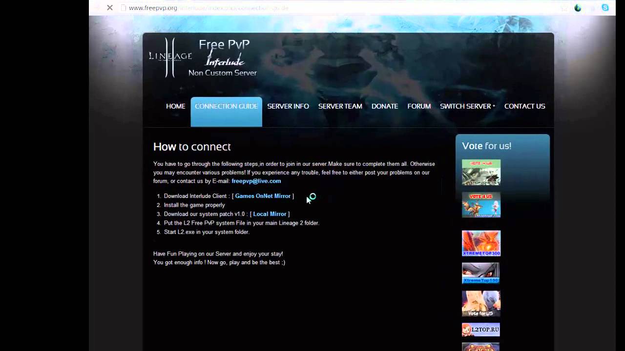 Lineage 2 FreePvP.org [GR]