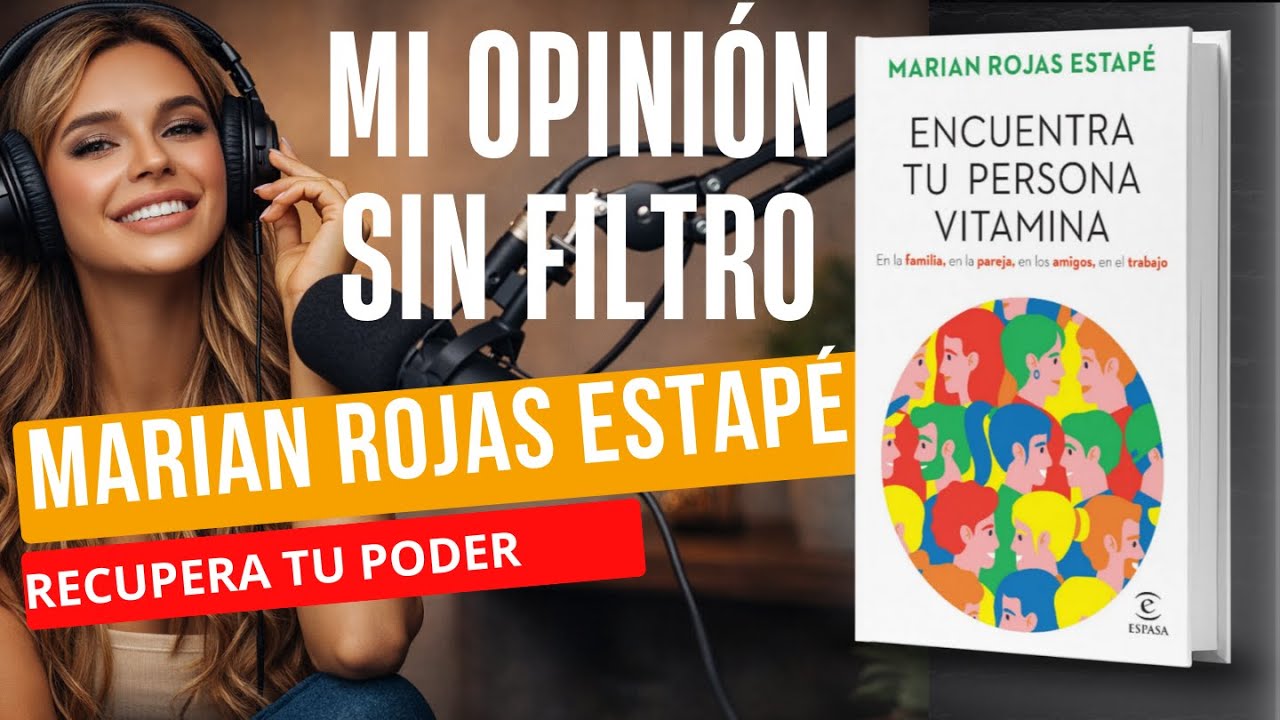 ✨🎧 MI OPINIÓN PERSONAL: “PERSONA VITAMINA” DE MARIAN ROJAS ESTAPÉ | NO ES VIBRA, ES LÍMITE.