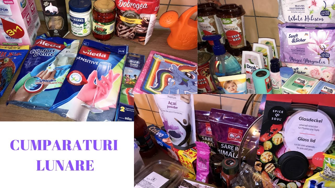 Cumpărături august 2019 | ALIELA&ndash; Kaufland, Lidl, Carrefour, DM, Waikiki, Farmacia Dona, Pepco, H&M