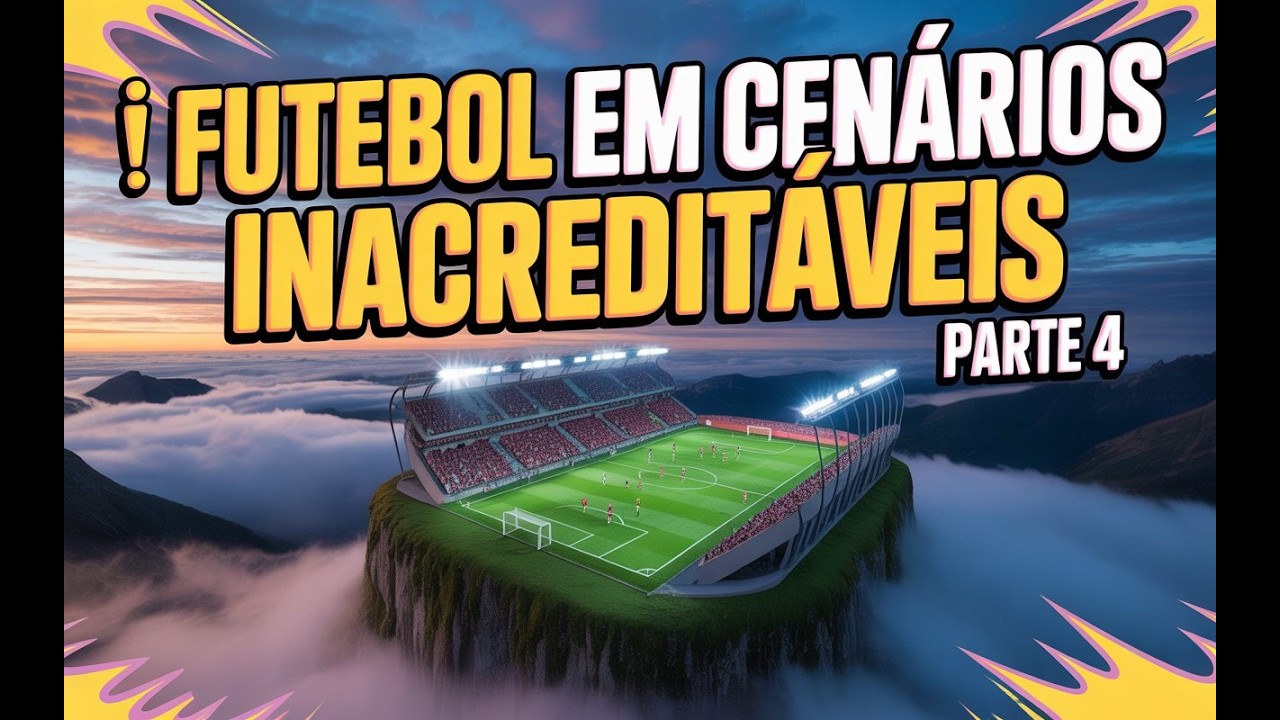 🏟️⚽🔥 Futebol em Cenários Inacreditáveis 😱  Parte 4