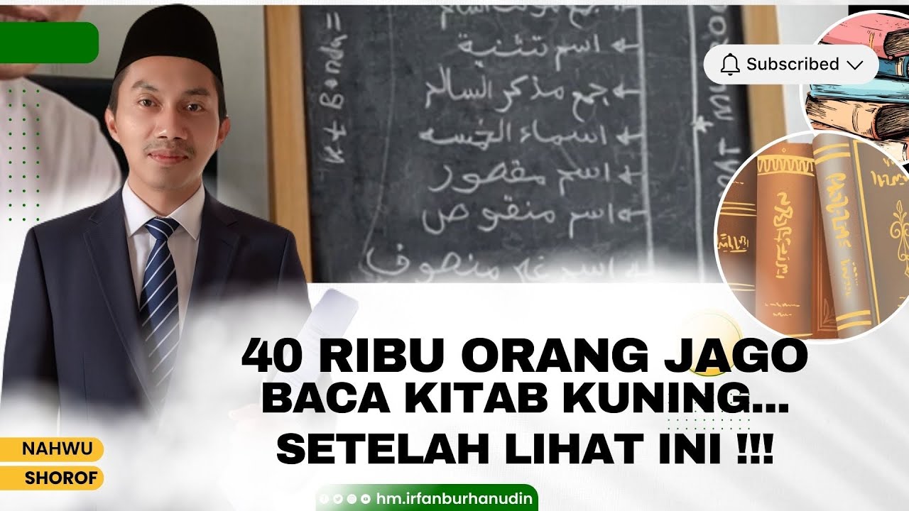 AUTO JAGO MEMBACA KITAB KUNING KARENA BELAJAR 8 KATA INI...!!!