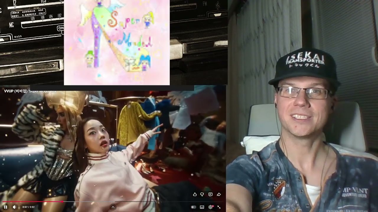 Reaction - VVUP (비비업) ‘Super Model’ MV