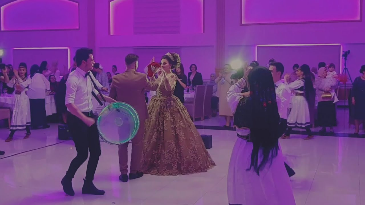 Albanian WEDDING with Albanian Drum LIGHTS SHOW  - WEDDRUMS TEAM