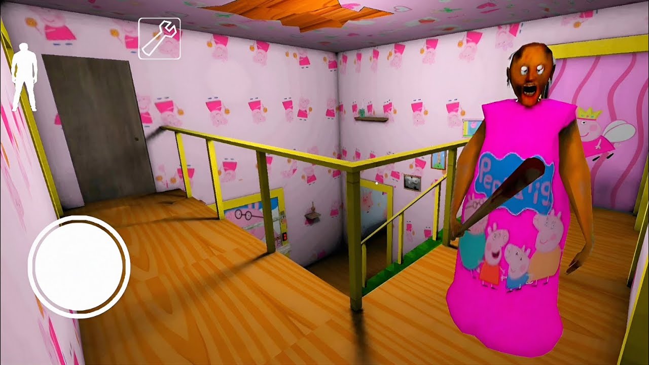 Granny peppa pig horror house escape gameplay 