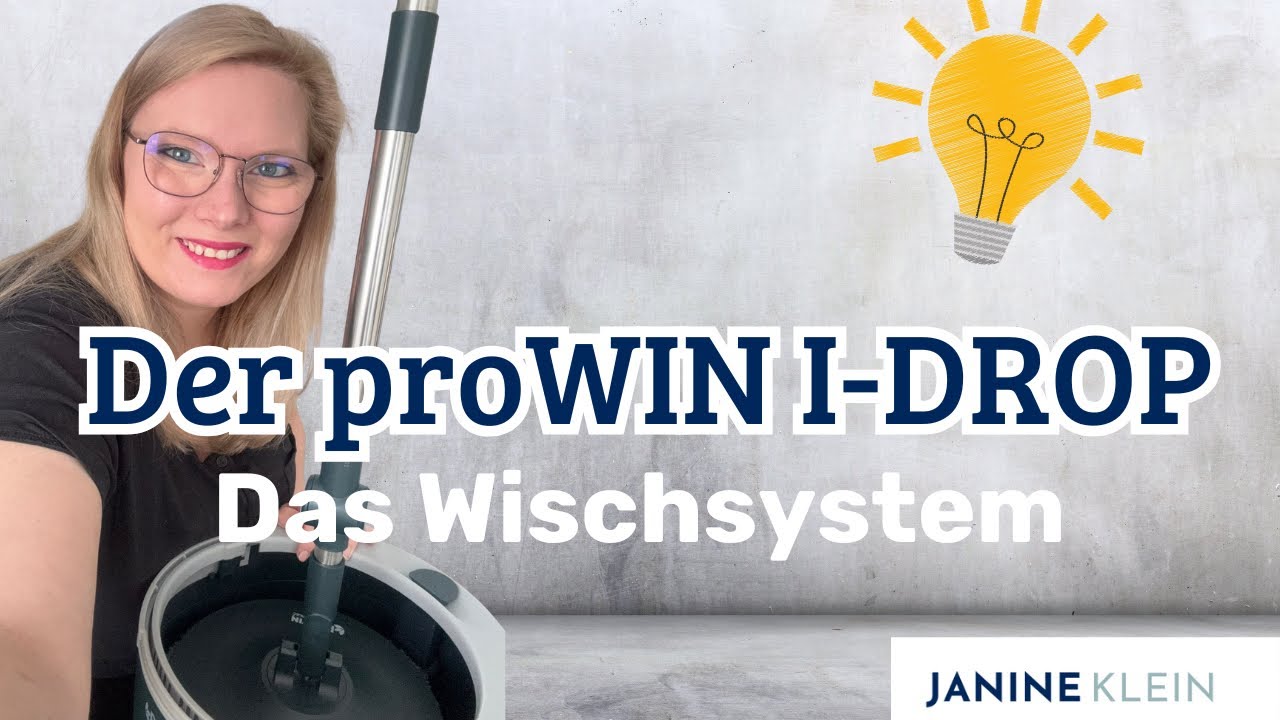 proWIN I-DROP erklärt: Lohnt sich das Wischsystem? Was kann er und wie funktioniert er?