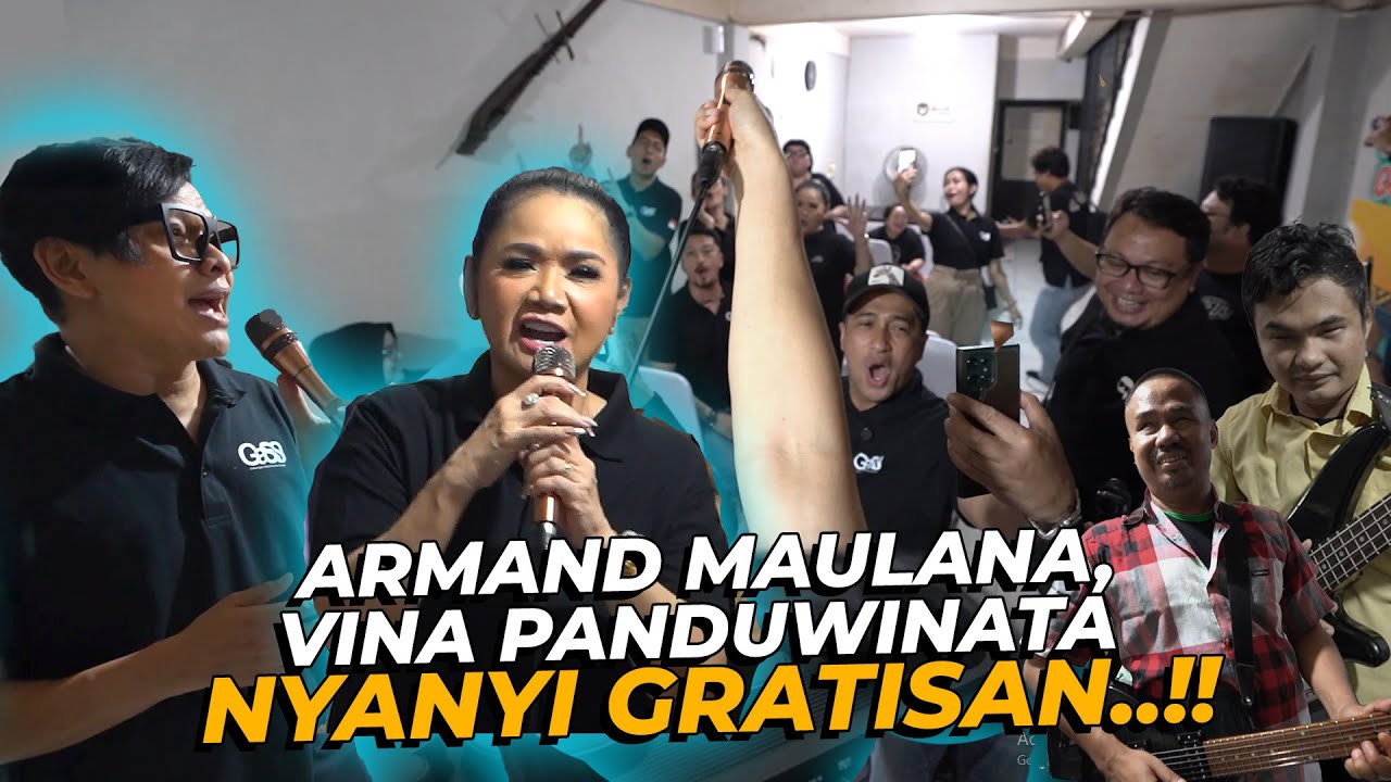 PARA ARTIS BESAR NYANYI GRATISAN..SATU BASECAMP HAMPIR RICUUH 🤣