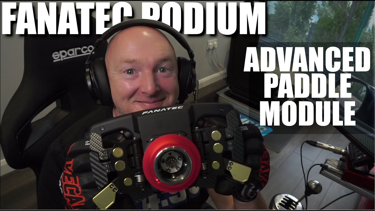Установка модуля Fanatec Podium Advanced Paddle и настройка двойного сцепления на iRacing