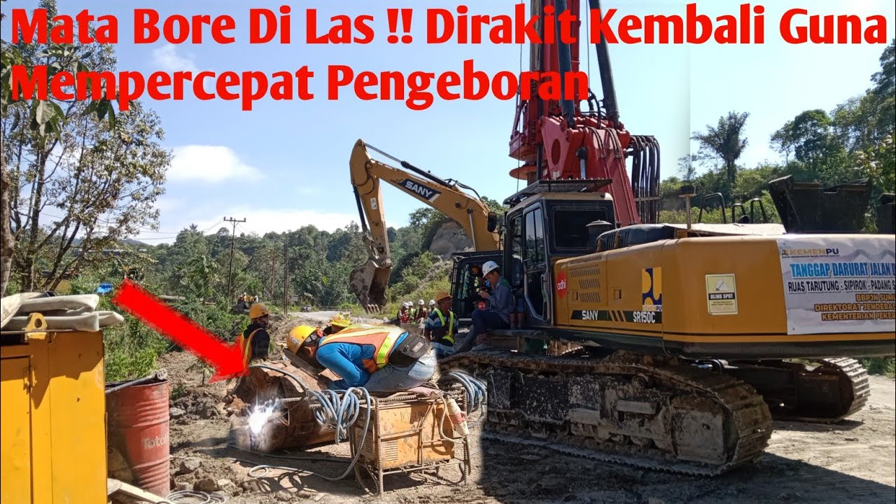 Batu Jomba Terbaru ll Mata Bore Dirakit Kembali Untuk Digunakan Mempercepat Proses Pengeboran