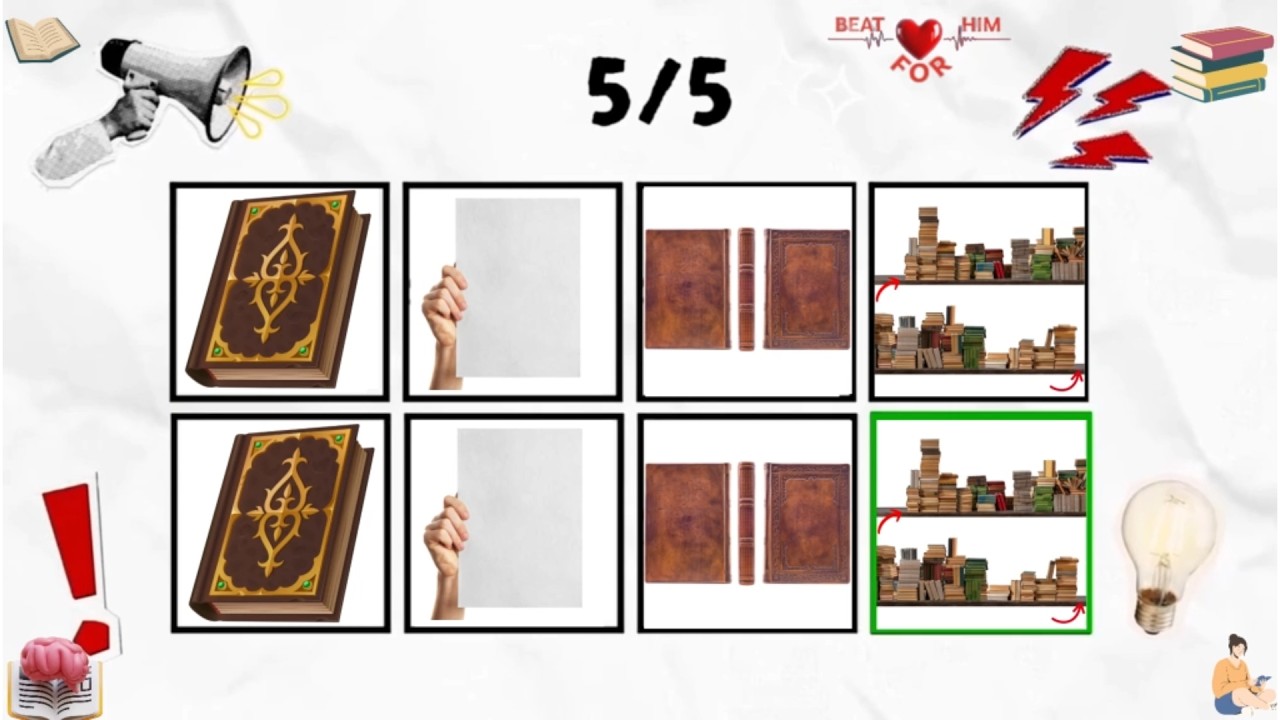 Say the Word on Beat: 📖 Book Lovers 📚 | Easy to Impossible Rhythm Challenge