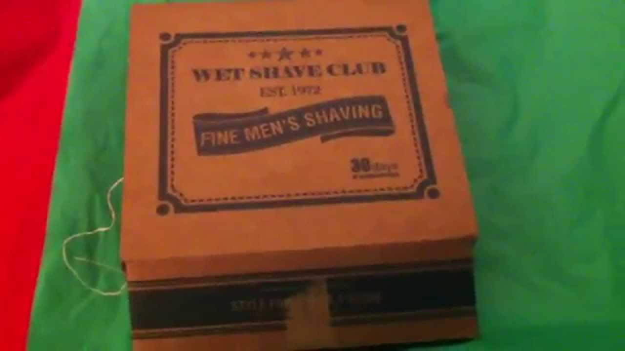 Wet Shave Club Unboxing December 2014 Subscriptionboxmom giveaway!