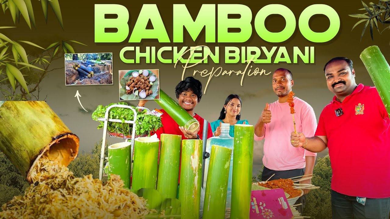 Bamboo Chicken Biryani | HEALTHY CHICKEN BIRYANI IN THE WORLD | Taste Of Flavours
