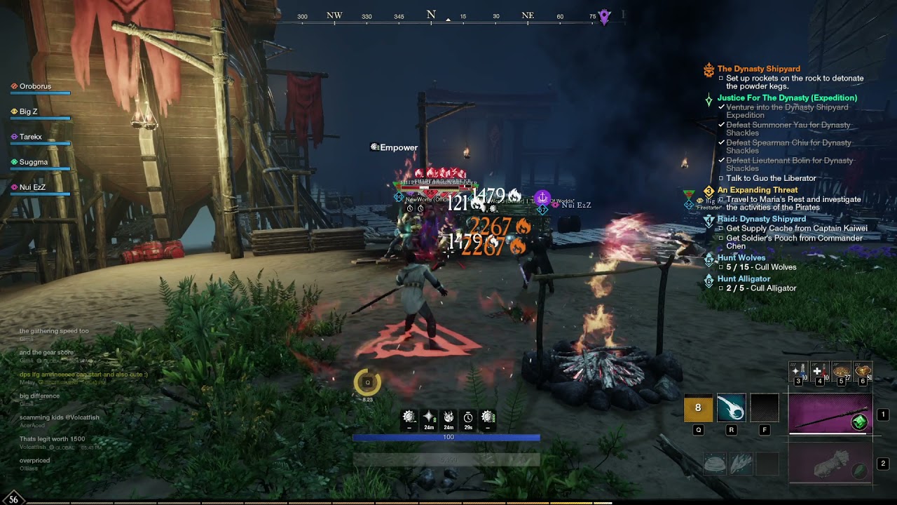 New World - Dynasty Shipyard Expedition - INT DPS PoV