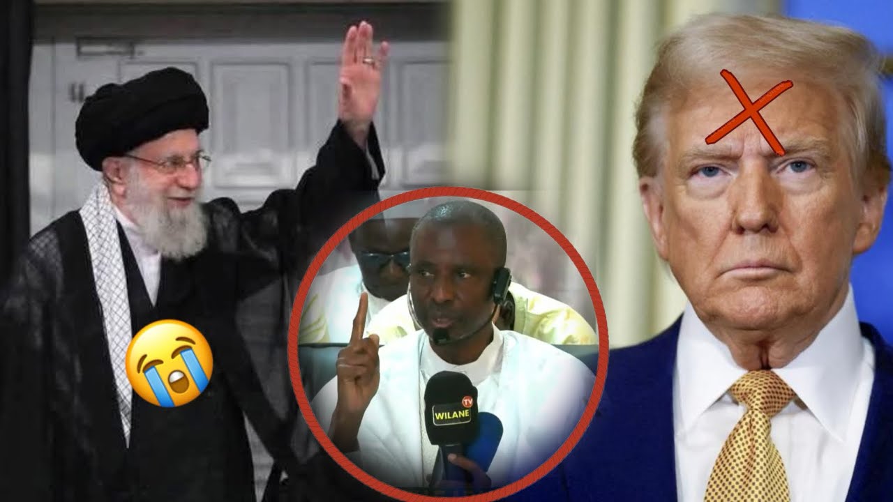  🚨 Déc€s de Ali Khamenei,  Cherif Ibrahima Aidara pointe le doigt à Donald trump, li niawna trop…..