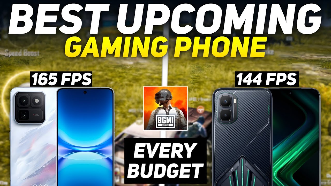 Best 10+ Upcoming Gaming Phones 🔥 Best 90/120 FPS Gaming Phones for BGMI in 2026