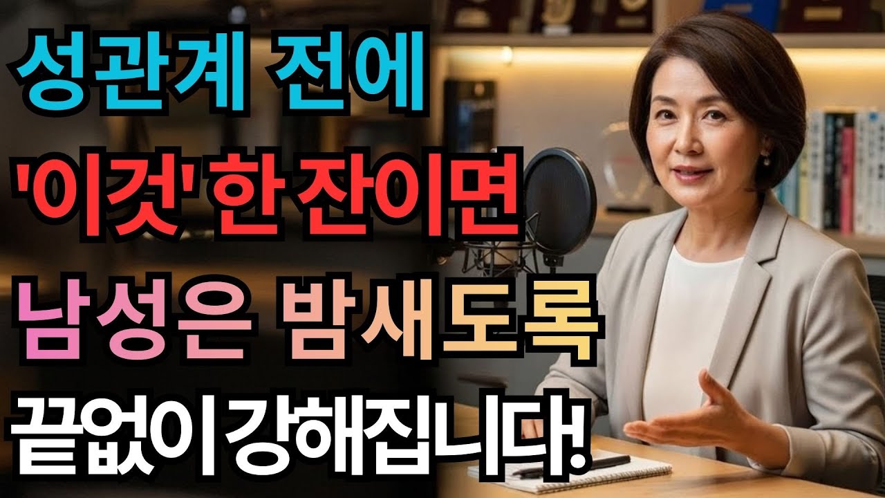 비아그라보다 강하다! 잃어버린 발기력 되찾는 생활 속 평범한 음료의 충격적 정력 효과 l 노후지혜 l 노년의성 l 행복한삶 l 오디오북