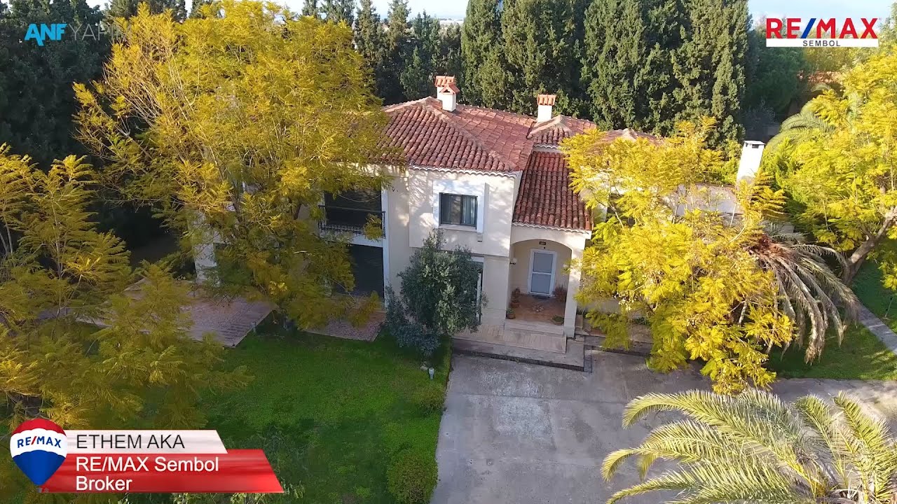 İzmir Balçova Bahçelerarası Mevkii'nde İki Adet Muhteşem Villa - Ethem Aka - Remax Sembol